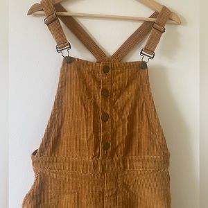FOREVER 21 corduroy overalls